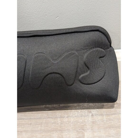 Kim Kardashian SKIMS WNBA Make Up Neoprene Black Bag Pouch Clutch Brand New - Picture 15 of 16